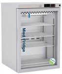 5.2 cu ft ABS Freestanding Pharmacy/Vaccine Glass Door Refrigerator - NSF/ANSI 456 Certified