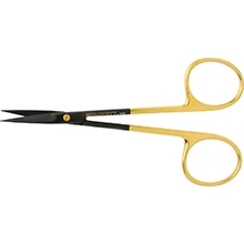 Miltex Iris Scissors, 4-1/2" Straight, Ceramic