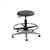 Brewer PRM-2 Round Polyurethane Lab Stool with Adjustable Footring (Aluminum Base)