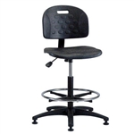 Brewer PS-3 Polyurethane Task Chair w/ Adjustable Footring