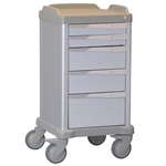 Lakeside Persocar Compact Medical Cart, Gray