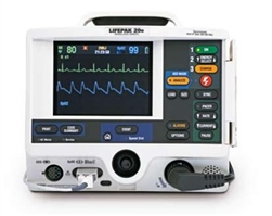 Physio Lifepak 20 - 3-lead, Biphasic, Pacing & AED (Refurbished)