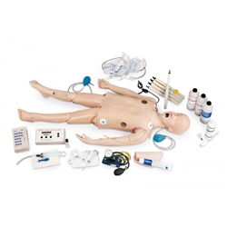 Erler Zimmer Deluxe Child Crisis Manikin with ECG Simulator