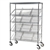 Lakeside Slanted Shelf Suture Cart 24 x 48 x 60