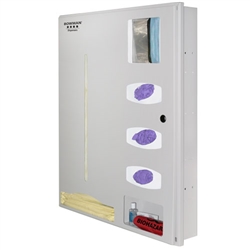 Bowman Semi-Recessed PPE Dispensing System - Laundered Gowns