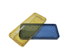 Rumex 18-308 Plastic Sterilizing Tray with Silicone Finger Mat