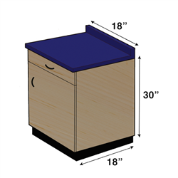 Pivotal Health Stor-Edge Medical Base Cabinet with 1 Drawer