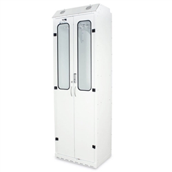 Harloff SureDry 5 Scope Drying Cabinet, Tempered Glass Double Doors with Basic Electronic Pushbutton Lock and Key Lock