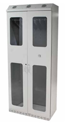 Harloff SureDry 16 Scope Drying Cabinet, Tempered Glass Double Doors with Key Lock