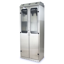 Harloff SCSS8036DRDP-14 SureDry 14 Scope Drying Cabinet, Stainless, Key Lock