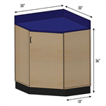 Pivotal Health Stor-Edge Medical Base Cabinet - Corner Unit