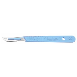 Cincinnati Swann Morton Scalpels - Size 20 - Blue Handle - 10/Box