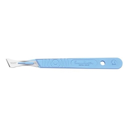 Cincinnati Swann-Morton Disposable Blue Handle Scalpels - Size 9 - Sterile - 10/Box