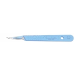 Cincinnati Swann-Morton Disposable Blue Handle Scalpels - Size 15a - Sterile - 10/Box