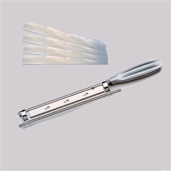 Cincinnati Swann-Morton Braithwaite Skin Graft Set - Stainless Steel Handle with 20 Stainless Steel Blades