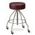 Clinton Stainless Steel Stool with Casters