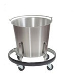 UMF Stainless Steel Stands, Kick Bucket, 13 qt.