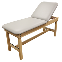 Pivotal Health Classic Wood Treatment Table with Lift Back Cushion