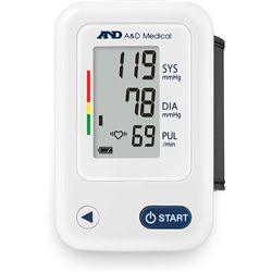 A&D UB-525 Essential Wrist Blood Pressure Monitor