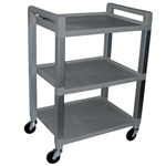 Ideal Products 3 Shelf Poly Cart UC320