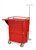 Harloff V-Series Tall Emergency Cart, 30" Cabinet and Six Drawers with Breakaway Lock - Basic Emergency Accessory Package