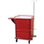 Harloff V-Series Tall Emergency Cart, 30" Cabinet and Six Drawers with Breakaway Lock - Deluxe Emergency Accessory Package