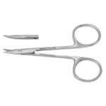 Miltex Eye Suture Scissors, 3-3/4" Curved