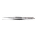 Miltex Eye Dressing Forceps, 4" Straight, Serrated