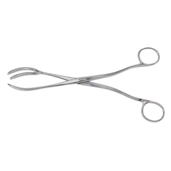 Miltex 3-Prong Sterilizer Forceps, 8"