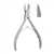 Miltex Nail Nipper, 4-5/8", Straight Jaws, Double Spring, Stainless Steel