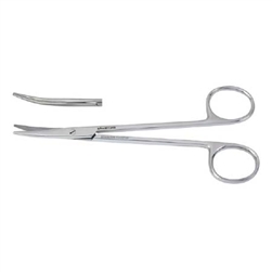 Miltex Metzenbaum Scissors, 5-1/2", Curved