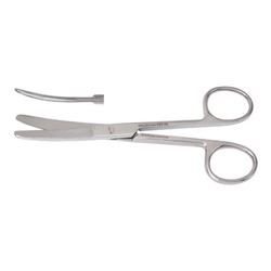 Miltex Operating Scissors, 4-1/2", Curved, Blunt/ Blunt Points