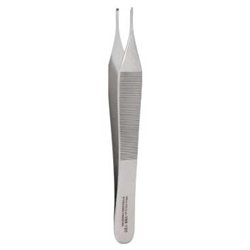 Miltex Tissue Forceps, 4-3/4", 1x2 Teeth