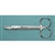 Miltex Scissors, 4" Straight