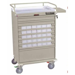 Harloff VLT30EBIN3SP, Value Line Medication Cart, 30 – 3.5" Bins with Basic Electronic
Pushbutton Lock, Specialty Package