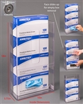 Poltex Visual Management Glove Box Holder 4 Box (Magnets)