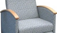 Wood Arm Option for Winco urethane arm chairs