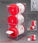 Poltex Visual Management Wipe Tub Dispenser (Wall Mount)