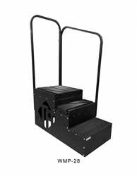 Techno-Aide Three Step Weight Bearing Imaging Platform - Comfort Closed Cell Steps