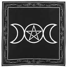 Triple Moon Goddess Altar Cloth