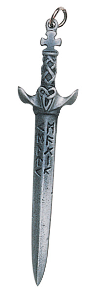 Highland Sword Pendant for Strength & Courage