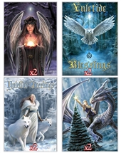 Anne Stokes Yule Card Multipack