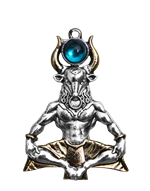 Minotaur for Serenity Through Challenge Pendant by Briar