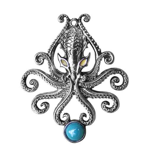 The Kraken for Wild Adventures Brooch by Briar