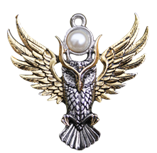 Owl of Athena For Magickal Wisdom Pendant by Briar