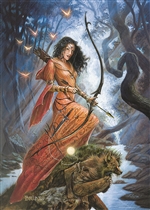 Briar Mythology Diana Card - 6 Pack