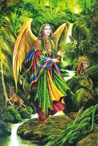 Briar Archangel Uriel Cards - 6 Pack