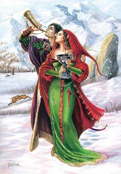 Briar Yule Welcoming Yule Card - 6 pack