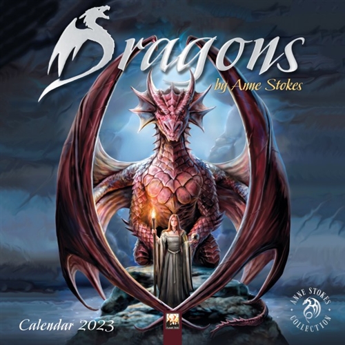 CAL23ASD - 2023 Dragons Wall Calendar by Anne Stokes