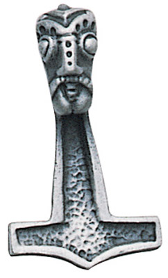 Thor's Hammer Pendant for Protection & Success